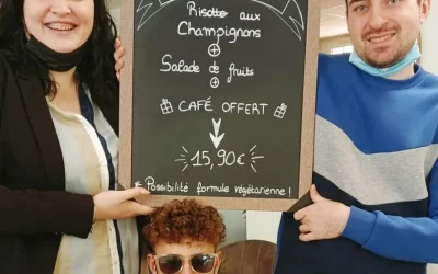 Notre équipe vous présente la formule du jour !